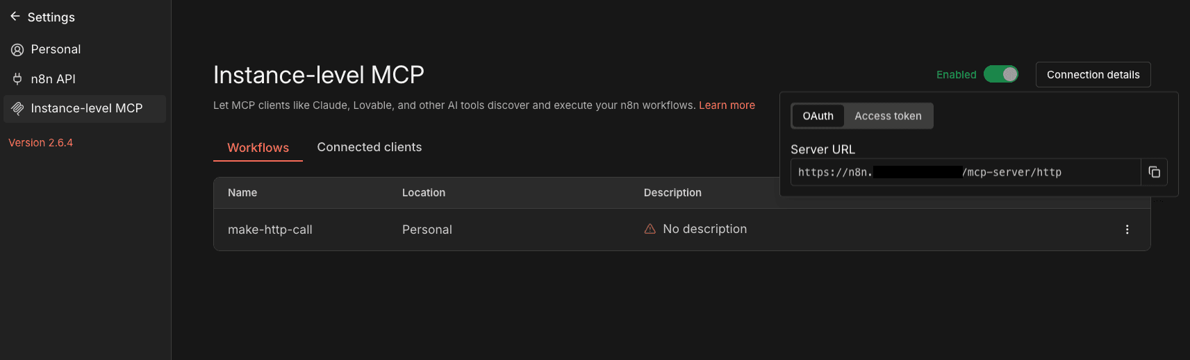 So erhältst du deine MCP-Server-URL