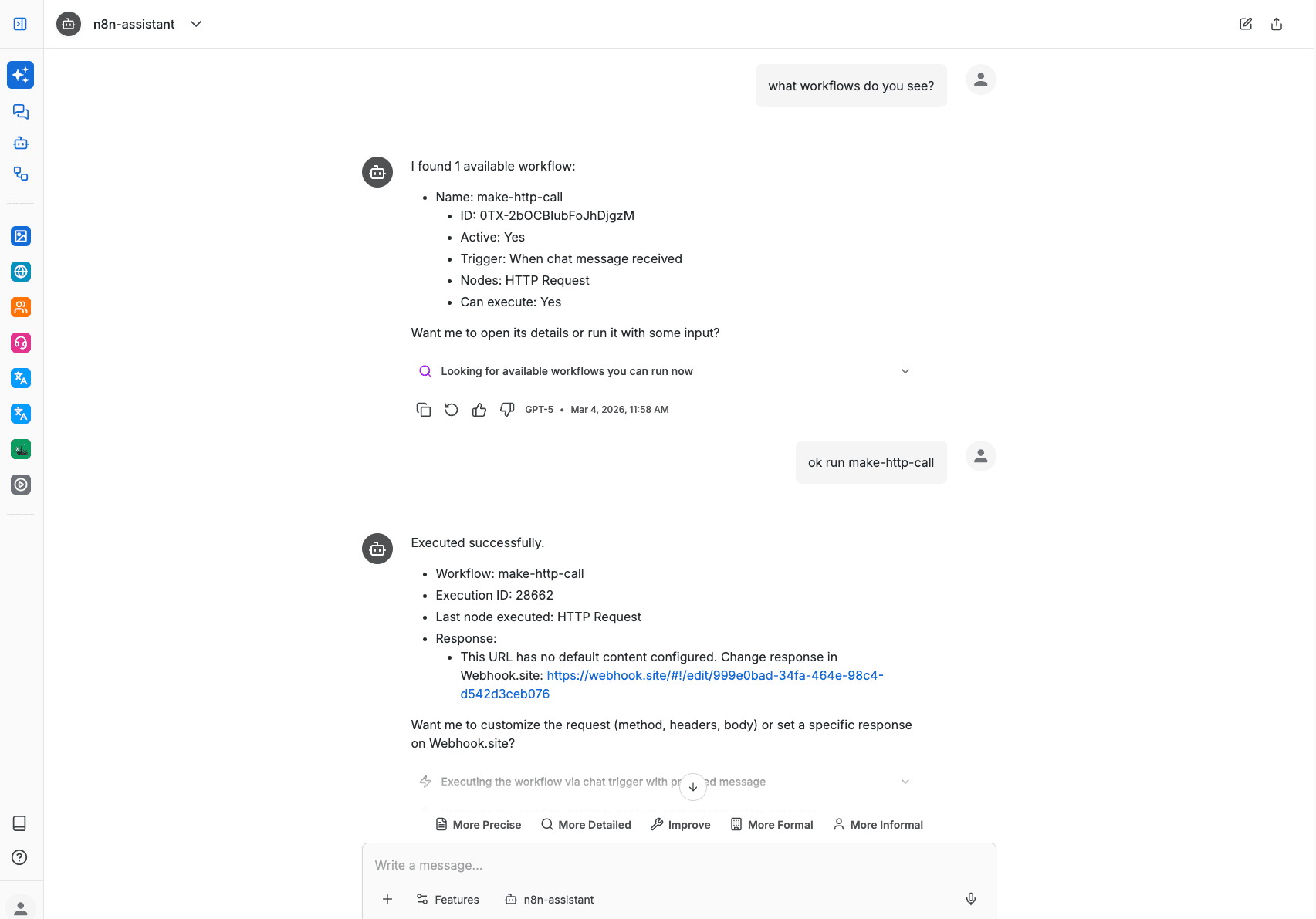 n8n-MCP-Server über Assistenten in meinGPT nutzen